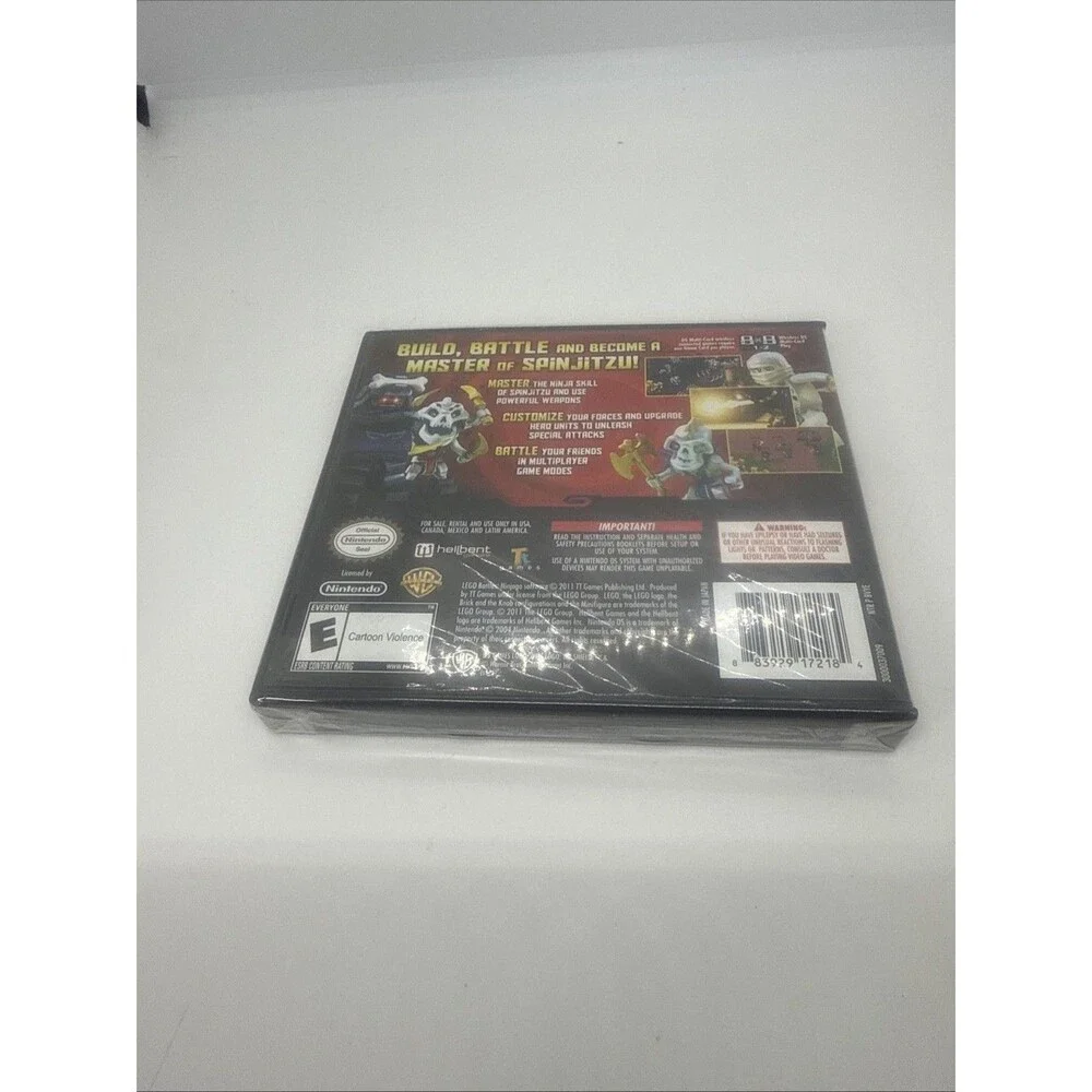 Lego Battles Ninjago Nintendo DS Video Game 2011 Brand New Sealed
